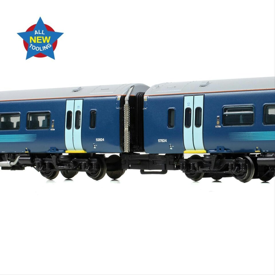 image 1 of Graham Farish Class 158 824 2 Car DMU Arriva Trains Wales Revised