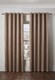 image 2 of Metro Thermal Blackout Eyelet Curtains 168cm x 228cm Taupe | Brown | Natural
