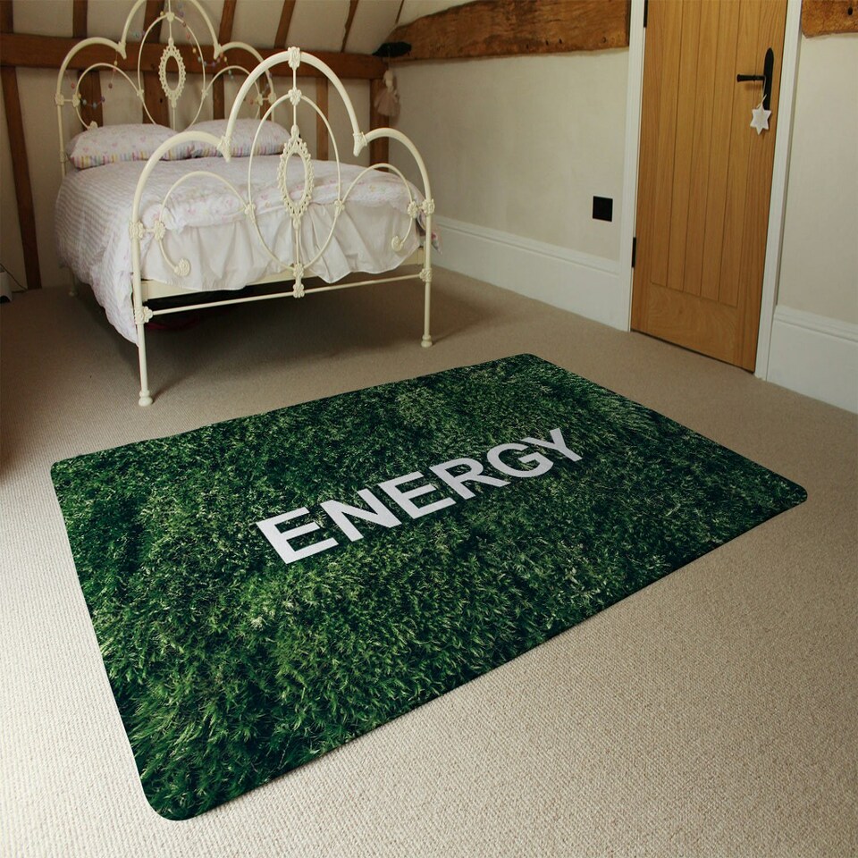 image 1 of Wellness Energy (Rug) Green | S