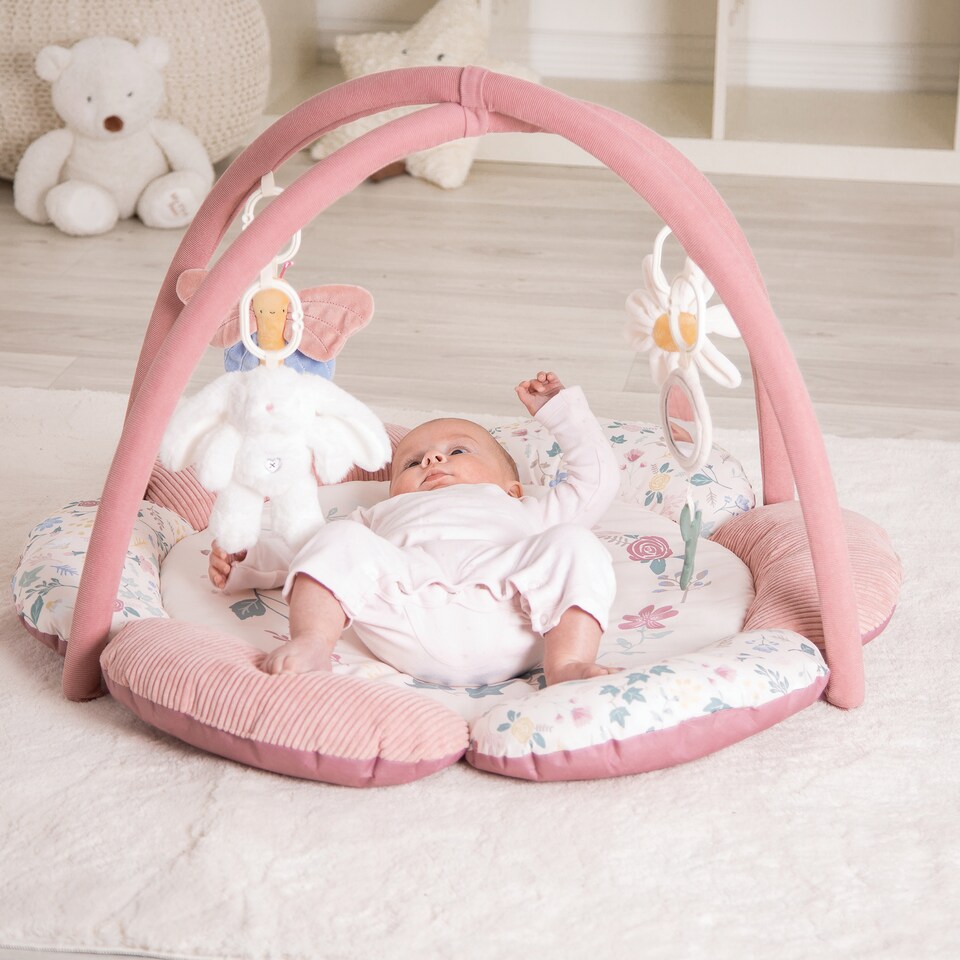 image 1 of Red Kite Padded Play Gym - Rose & Ivy | Pink | Rose & Ivy | One Size | 1