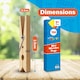 image 3 of 150pk Mini Wooden Pegs – Small Rustic Clips for Photos, Cards, Weddings & Crafts, Tiny Natural Pegs for Scrapbooking & DIY