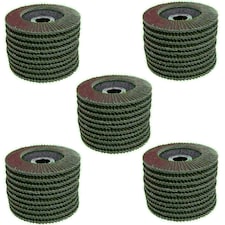 50 x Flap Discs 80 Grit Angle Grinder 4.5" (115mm) Flat Sanding Grinding AU014