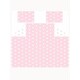 image 2 of Bedding & Beyond Stars Fitted Bed Sheet Set - Pink/White - Double Pink | Double