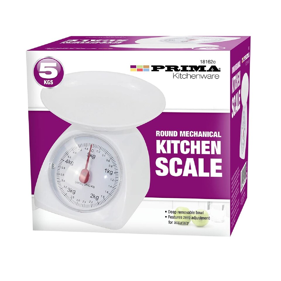 image 1 of 5kg Kitchen Scale Weighing Cooking Food Weight Round Mechanical Home