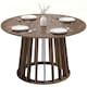 image 1 of HOMCOM Modern Dining Table for 4-6 People 120 cm Light Walnut