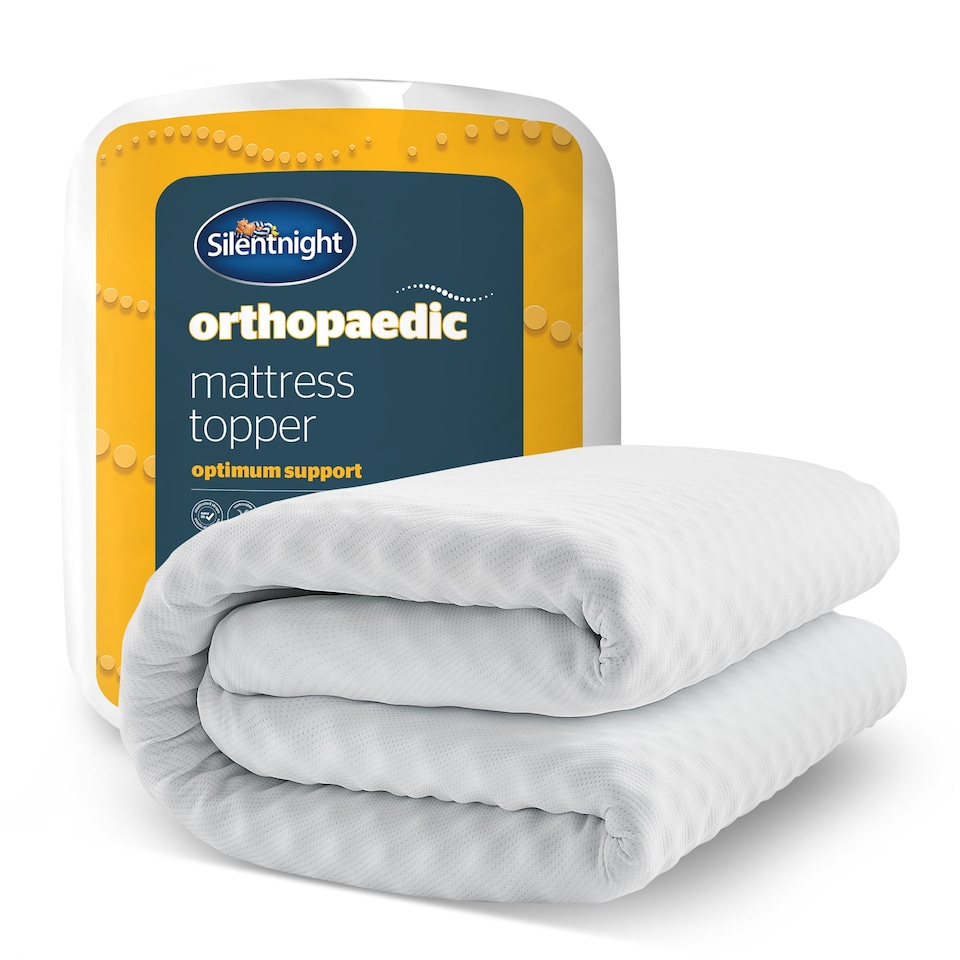 image 1 of Silentnight Orthopaedic Mattress Topper, 3cm Thick