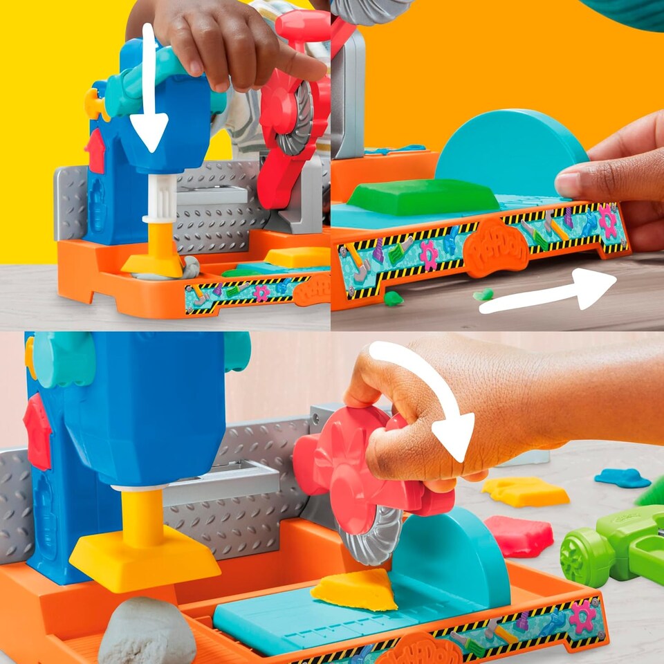 image 1 of Play Doh Stamp N Saw Tool Bench