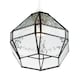 image 3 of Vintage Classic Bronze Pendant Shade with Moroccan and Water Glass | Clear | Transparent | 1