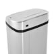 image 7 of HOMCOM 50L Infrared Touchless Automatic Motion Sensor Dustbin Stainless Steel Trash Can Home Office | Silver | 1