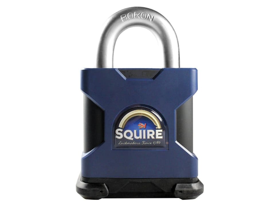 Squire SS65S Stronghold Solid Steel Padlock 65mm CEN5 Boxed | Multi