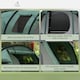 image 5 of Outsunny 3-4 Persons Tunnel Tent, Two Room Camping Tent w/ Windows, Black