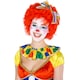 image 3 of Womens Fridoline the Clown Costume | Red | red | 1