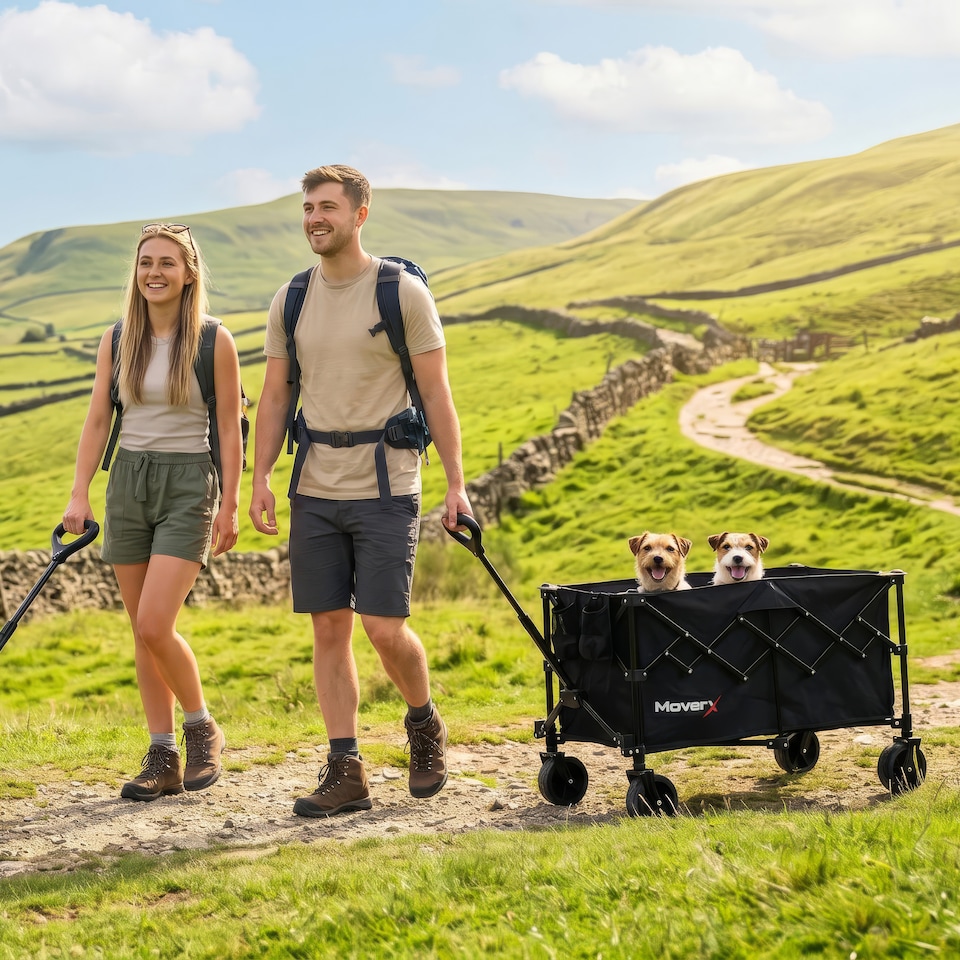 image 1 of MoverX 220L/100kg Folding Camping Trolley