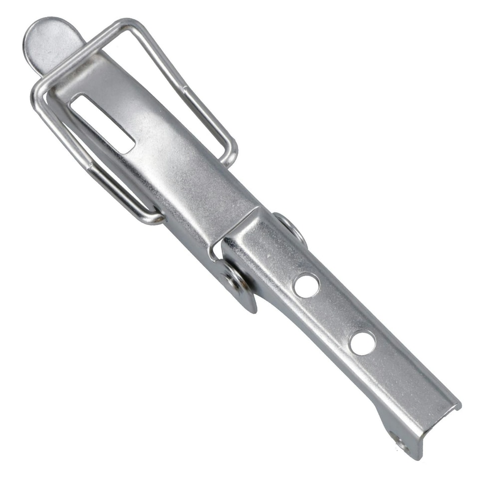 image 1 of 115mm Stainless Steel Bailing Latch 4pk Over Centre Catch Cam Hook Stainless Steel