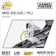 image 7 of MIG 29 brick plane model - COBI 5840 - 590 bricks