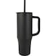 image 3 of Floso Brady Insulated 900ml Mug With Straw | Black | Solid Black | One Size | 1