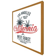 Cali west coast (Picture Frame) Brown | Oak | XL