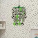 image 2 of ValueLights Children's Green And White Football /Nursery Ceiling Pendant Light Shade