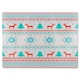 image 1 of Christmas Traditional Knitted Dining Glass Chopping Board | Multi