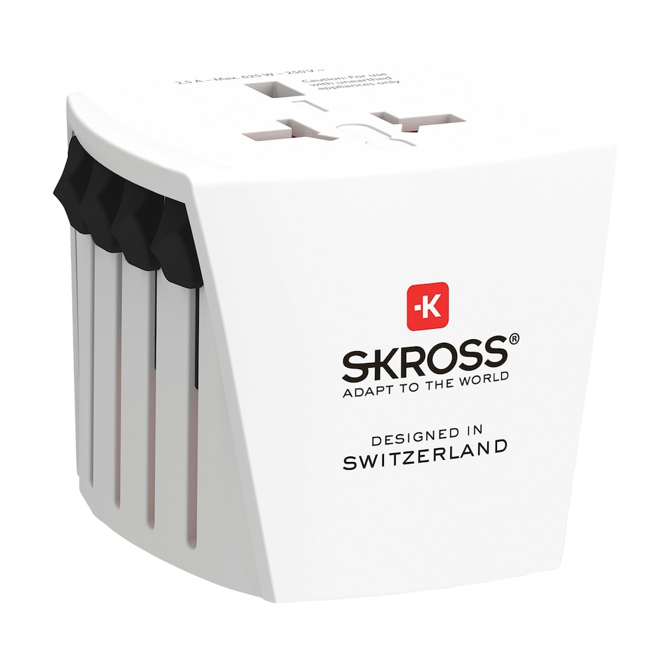 image 1 of Skross MUV Micro Travel Adapter - White - One Size