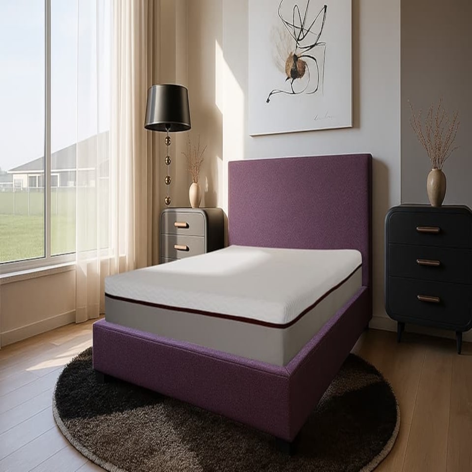 image 1 of Rock Hard Super Firm Foam Mattress White | Super King