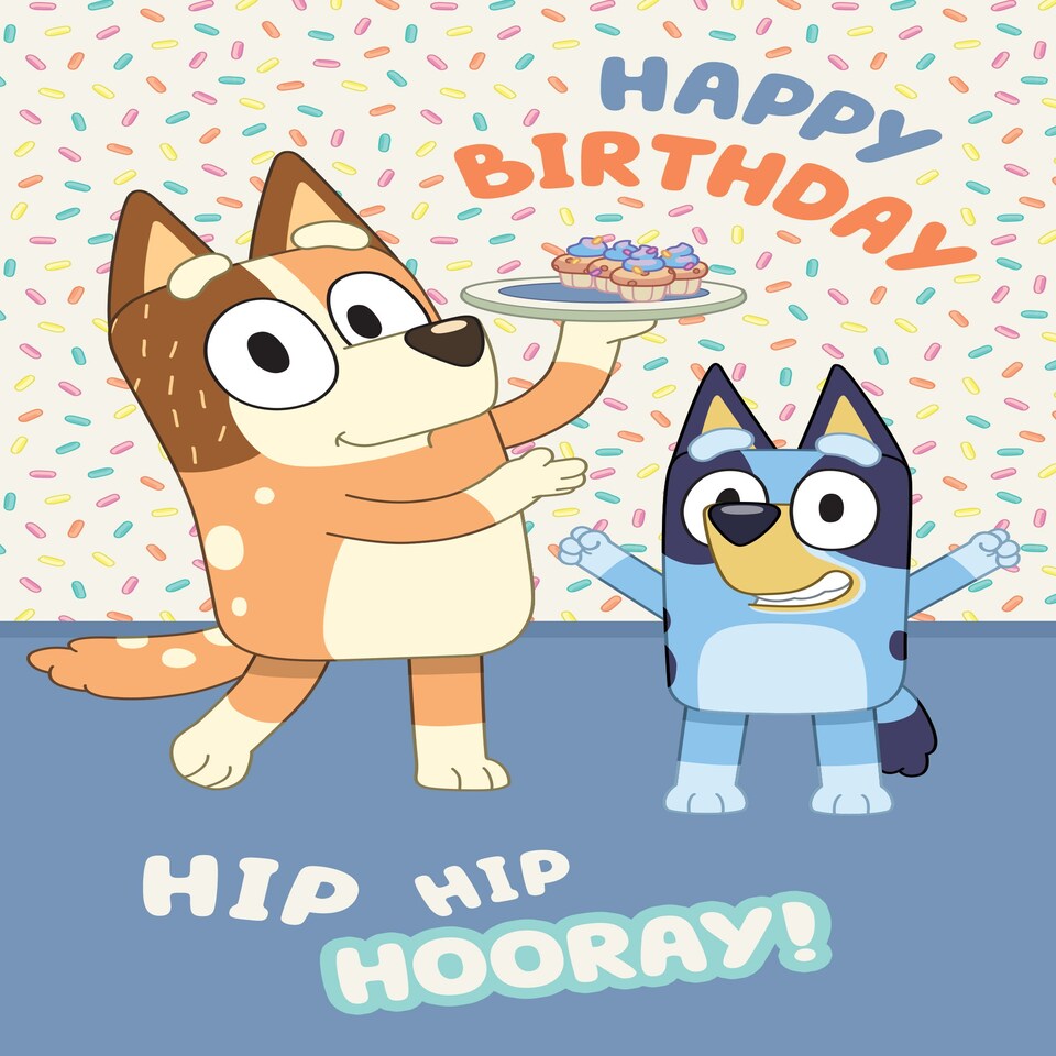 image 1 of Bluey Birthday Card