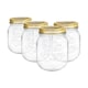 image 1 of Bormioli Rocco Quattro Stagioni Glass Preserving Jars - 700ml - Clear - Pack of 4
