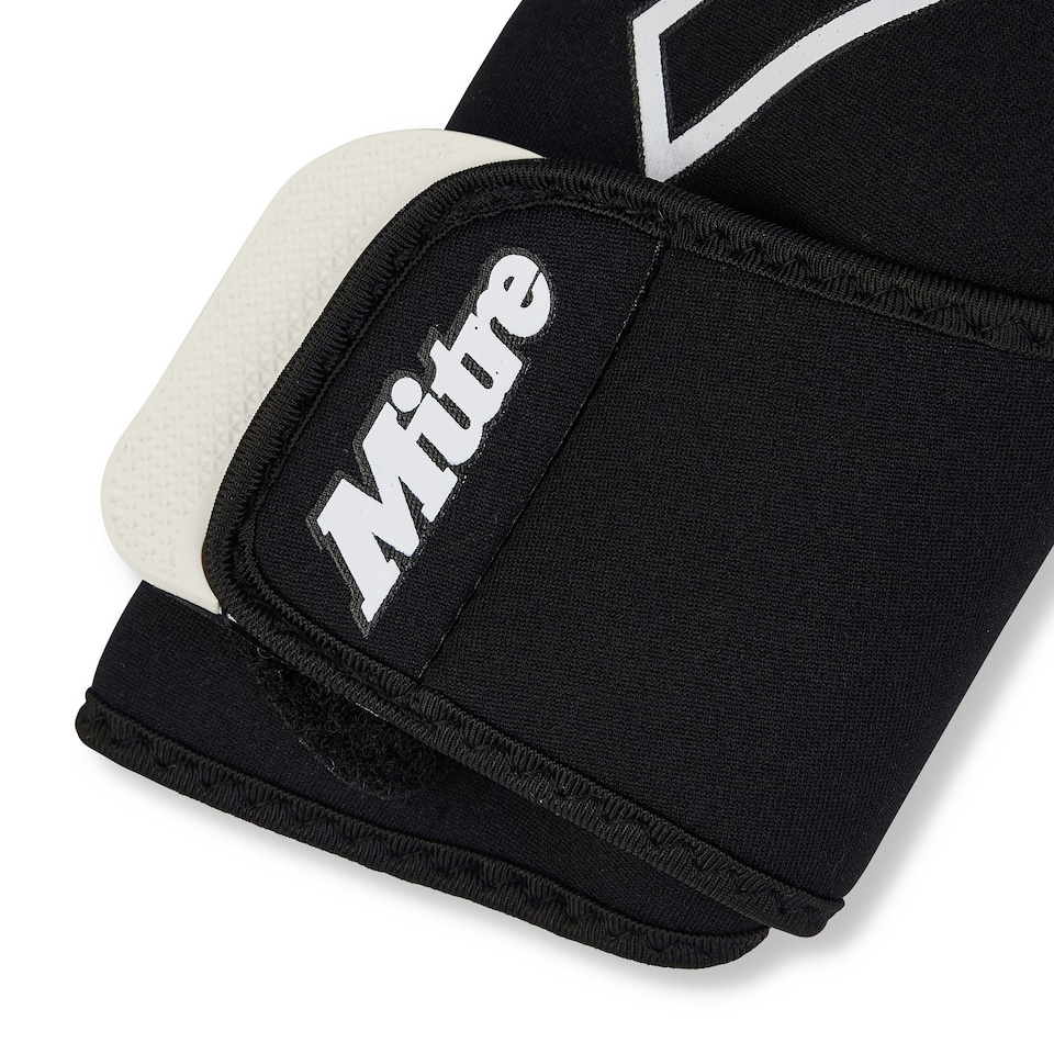 image 1 of 2024 MITRE GOALKEEPING GLOVE IMPEL BLACK/GREY - SIZE 10 - PAIR - MGKG210 Black