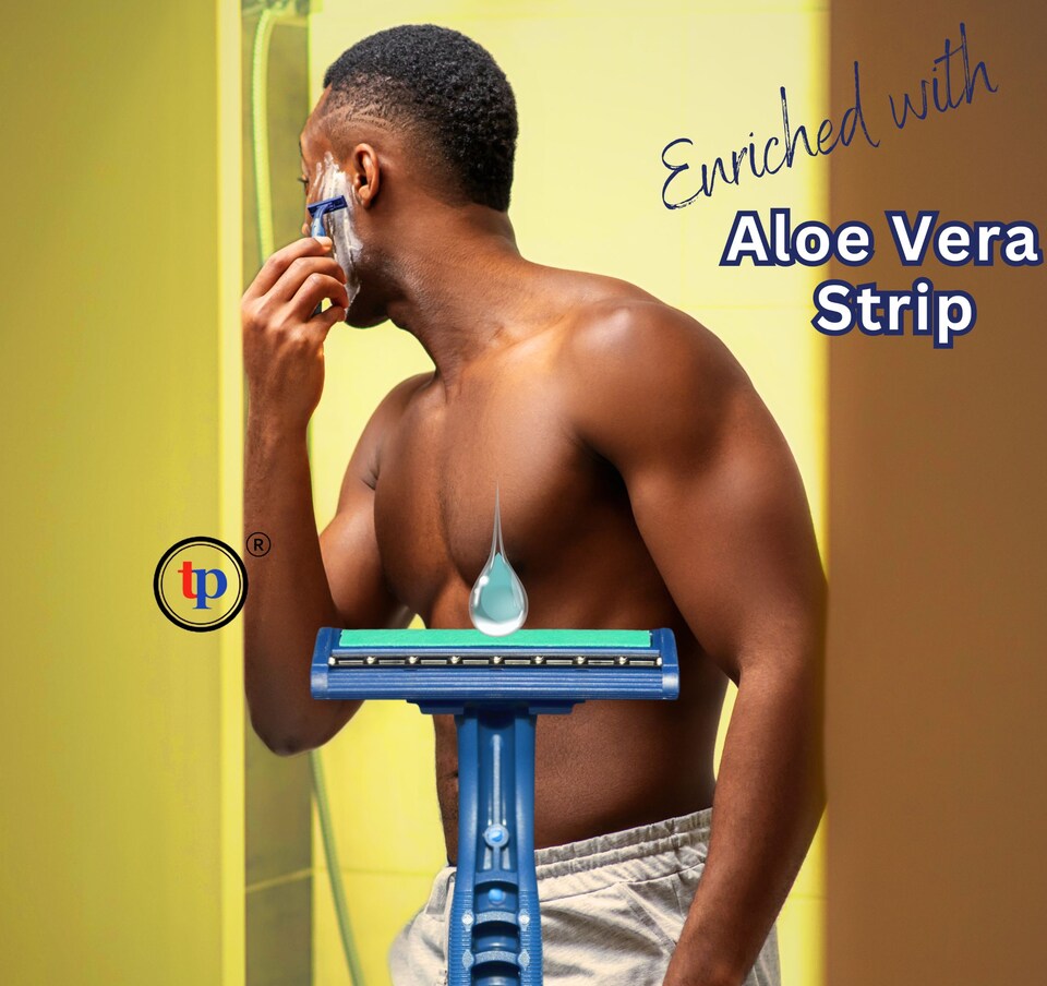 image 1 of TradeProvider Blue 2 Blade Razor Set – Everyday Shaving for Men & Women (15 pack)