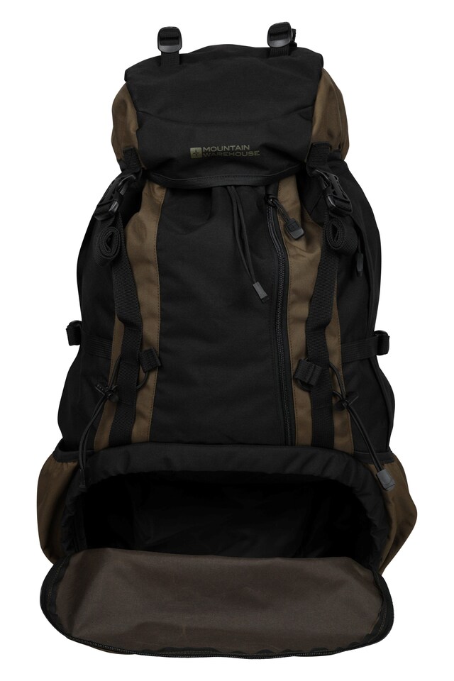 image 1 of Mountain Warehouse Ventura 40L Rucksack Hydration Compatible Airmesh Hiking Backpack