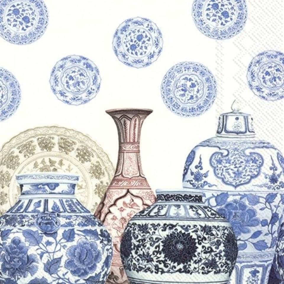 IHR Lunch Napkins Still Life  33cm 3ply 20 Pack