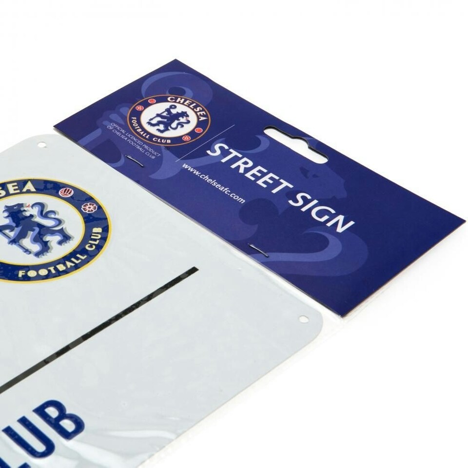 image 1 of Chelsea FC Official Street Sign - White - One Size