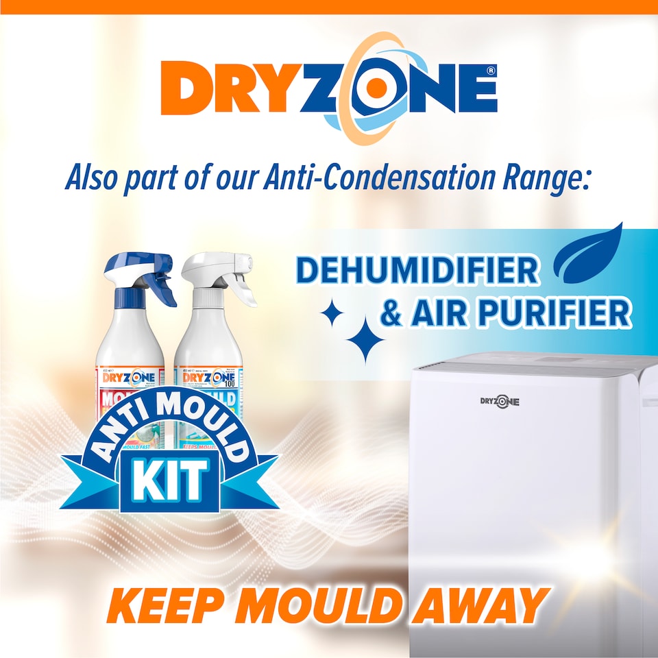 image 1 of Dryzone Telescopic Passive Wall Intake Vent Grille Kit x 2 pack (100 mm, White) Adjustable Airflow Condensation & Mould Control