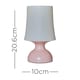 image 6 of ValueLights 3 Pack Wireless Outdoor Battery Operated LED Pink Touch Table Lamps | Pink