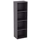 image 10 of Vida Designs Oxford 4 Tier Cube Bookcase Display Storage, Grey