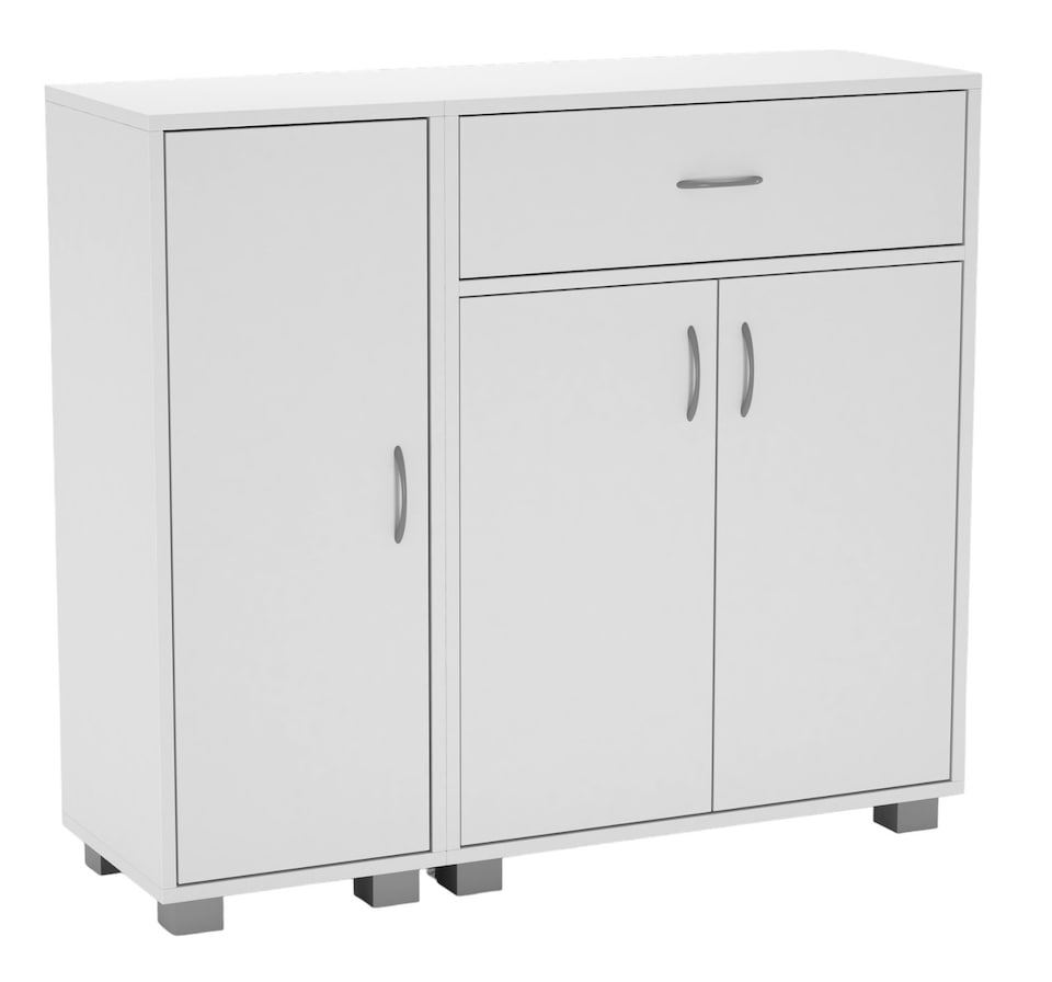 image 1 of Storage Combination-Single Side Cabinet | White | 0 x 0 x 0 | 1