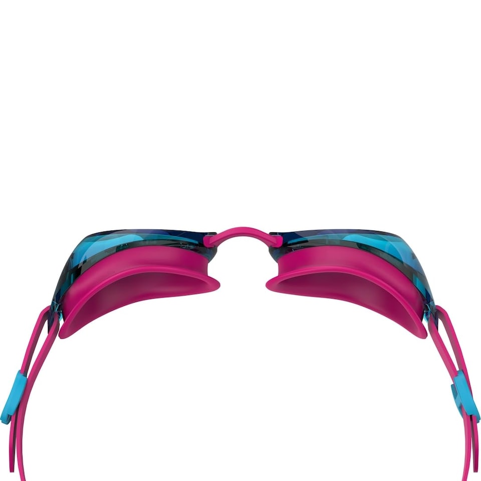 image 1 of Speedo Unisex Kids Jet 2.0 Swiming Goggles | Enhanced Vision, Electric Pink/Azure Blue, One Size