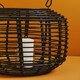 image 5 of Interiors by Premier Contemporary Black Candle Holder, Sustainable Rounded Candle Holder, Stylish Large Candlestick Holder Black