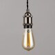 image 4 of BHS Industrial Style Black Cable Ceiling Pendant | Grey | Antique Pewter | 1
