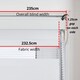 image 6 of Day and Night Zebra Roller Blind 235cm Wide x 165cm Long | Grey | Grey