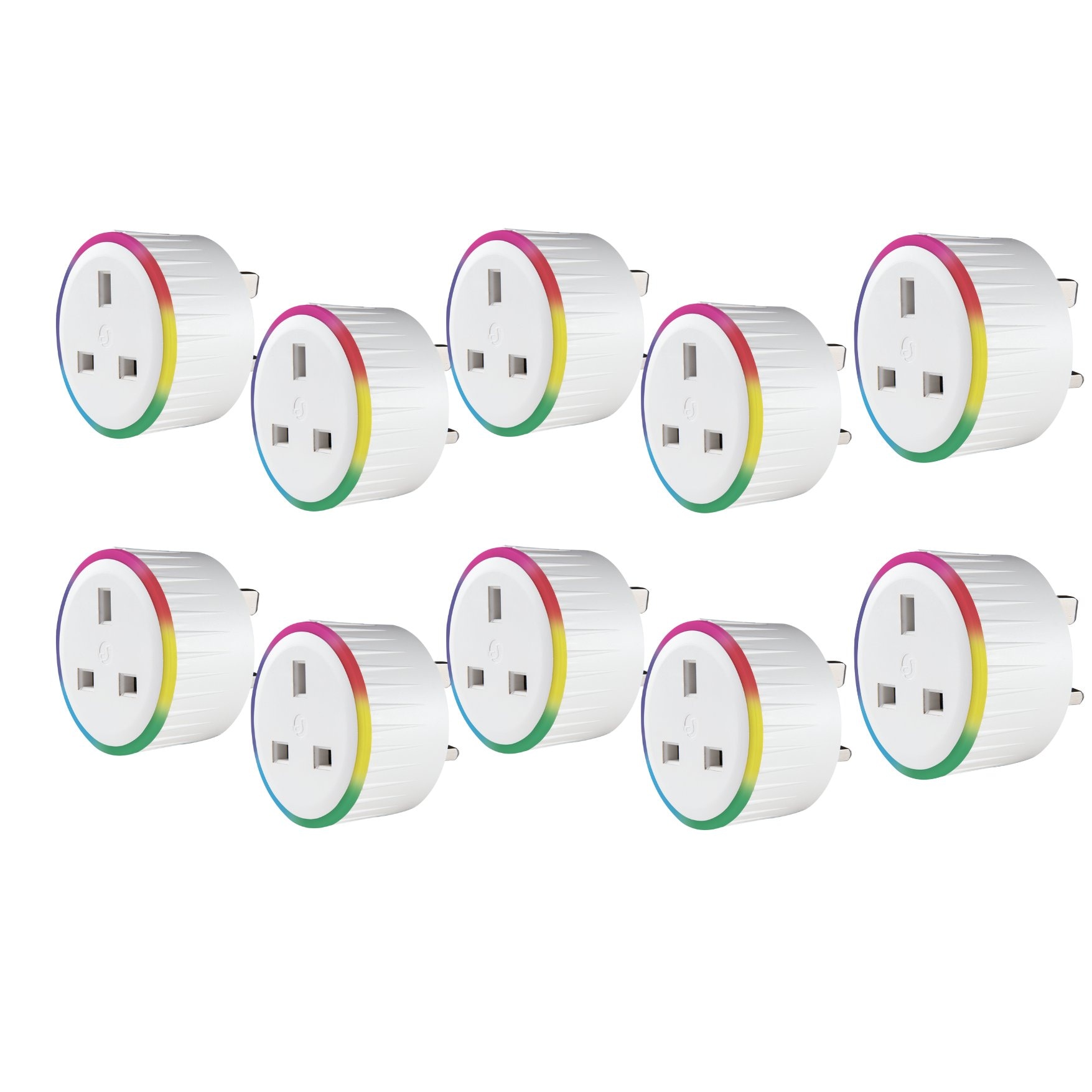 Shelly Plus Smart UK Plug White 10 Pack - Tesco Groceries