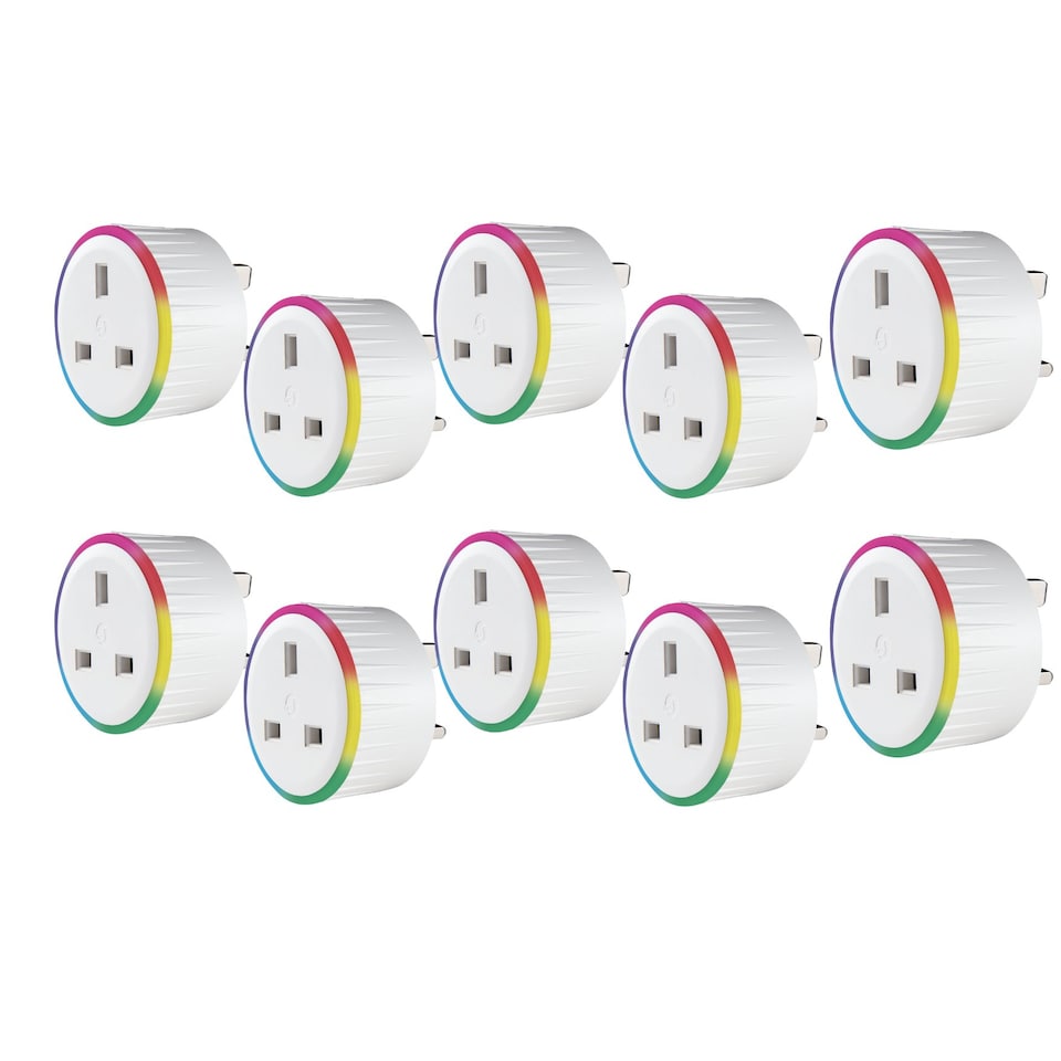 image 1 of Shelly Plus Smart UK Plug White 10 Pack