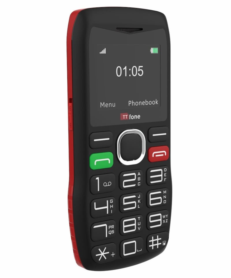 image 1 of TTfone TT880 Easy-to-Use Mobile Phone for Seniors and Elderly - Large Button Phone with Emergency Assistance Button - Simple and Reliable Mobile Phone