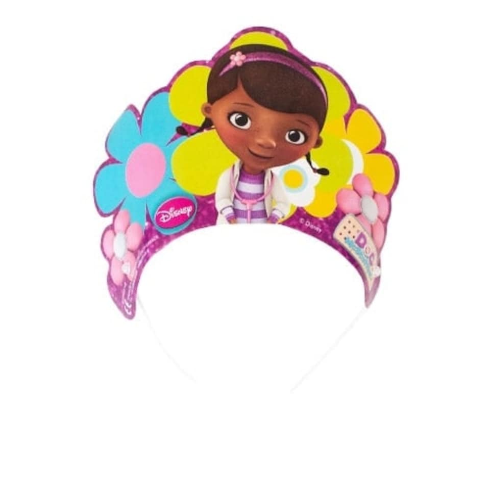 Doc McStuffins Tiara Headbands - Pack of 6