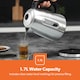 image 7 of GEEPAS 1.7L Illuminating Electric Kettle 2 Slice Bread Toaster & 7.5L Air Fryer Combo Kitchen Set