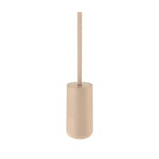Cosmic Free Standing Toilet Brush Holder Sand with Durable Resin for Bathroom