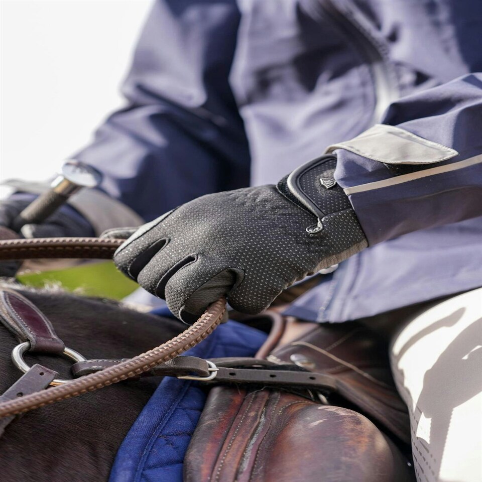 image 1 of Woof Wear Windproof Riding Glove Black | Size: G7
Colour: Black