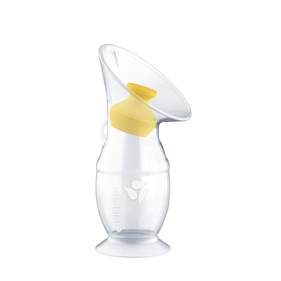 image 1 of Medela Silicone Manual Breast Milk Collector