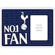 image 1 of Tottenham Hotspur FC No 1 Metal Framed Plaque - Navy Blue/White - One Size