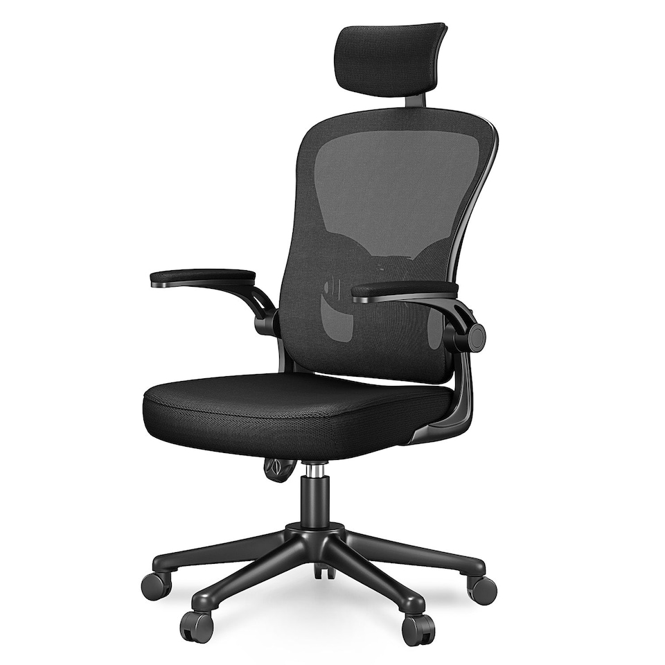 image 1 of Rattantree Ergonomic Office Chair With Headrest & Lumbar Support